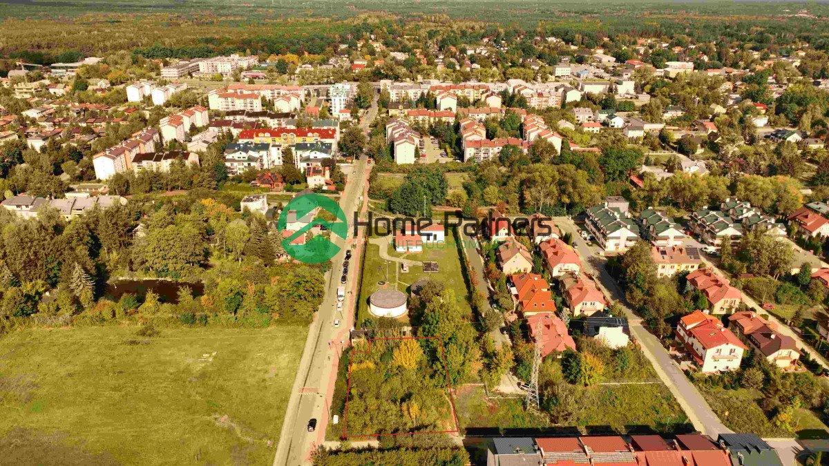 Działka usługowa 1127 m2 w Starej Miłosnej, media, plan Warszawa, Wesoła Stara Miłosna  1 127m2 Foto 1