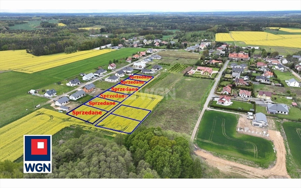 Działka budowlana na sprzedaż Łaziska, Łaziska  902m2 Foto 1