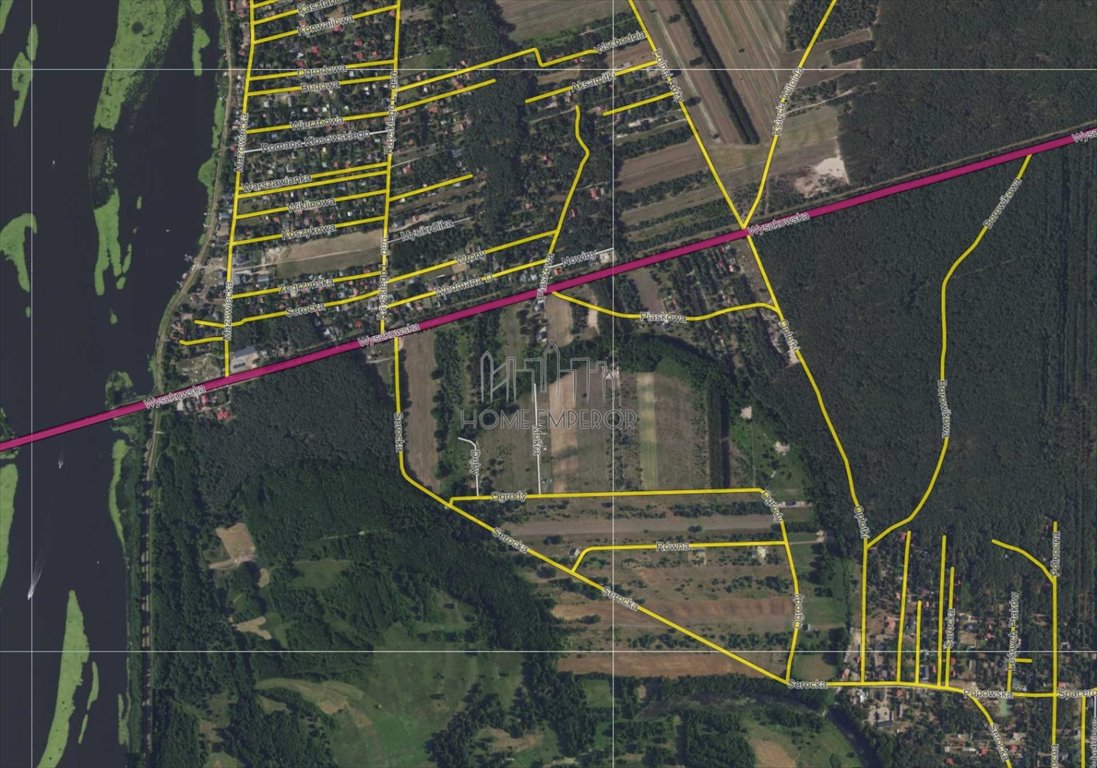 Działka budowlana na sprzedaż Nowa Wieś  1 200m2 Foto 1