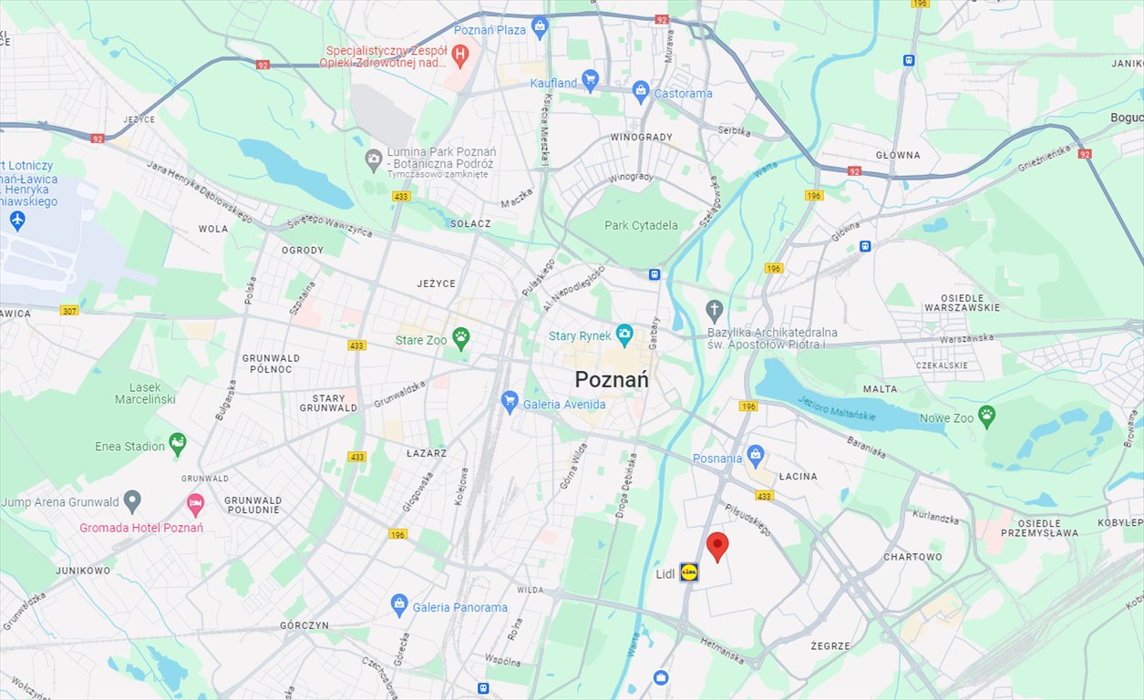 Mieszkanie dwupokojowe na sprzedaż Poznań, Rataje, rzeczypospolitej  47m2 Foto 19