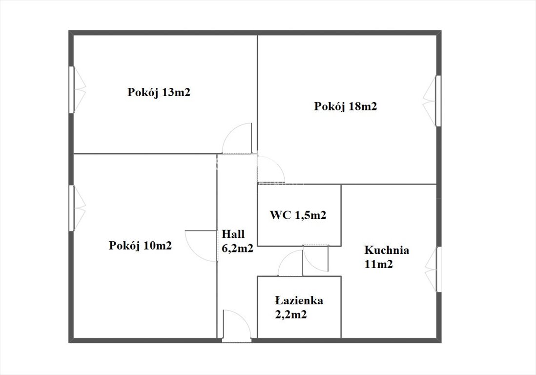 Mieszkanie trzypokojowe na sprzedaż Bielsko-Biała, Energetyków  62m2 Foto 8