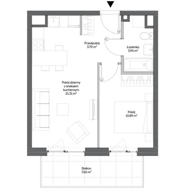 Nowoczesne mieszkanie 39,8 m2 z patio i szklarnią w Włochach Warszawa, Włochy, Raków, Fajansowa  40m2 Foto 1
