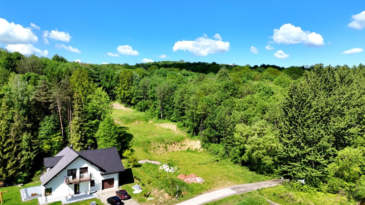 Działka 28 arów pod lasem z możliwością podziału i usług Niskowa  2 800m2 Foto 1