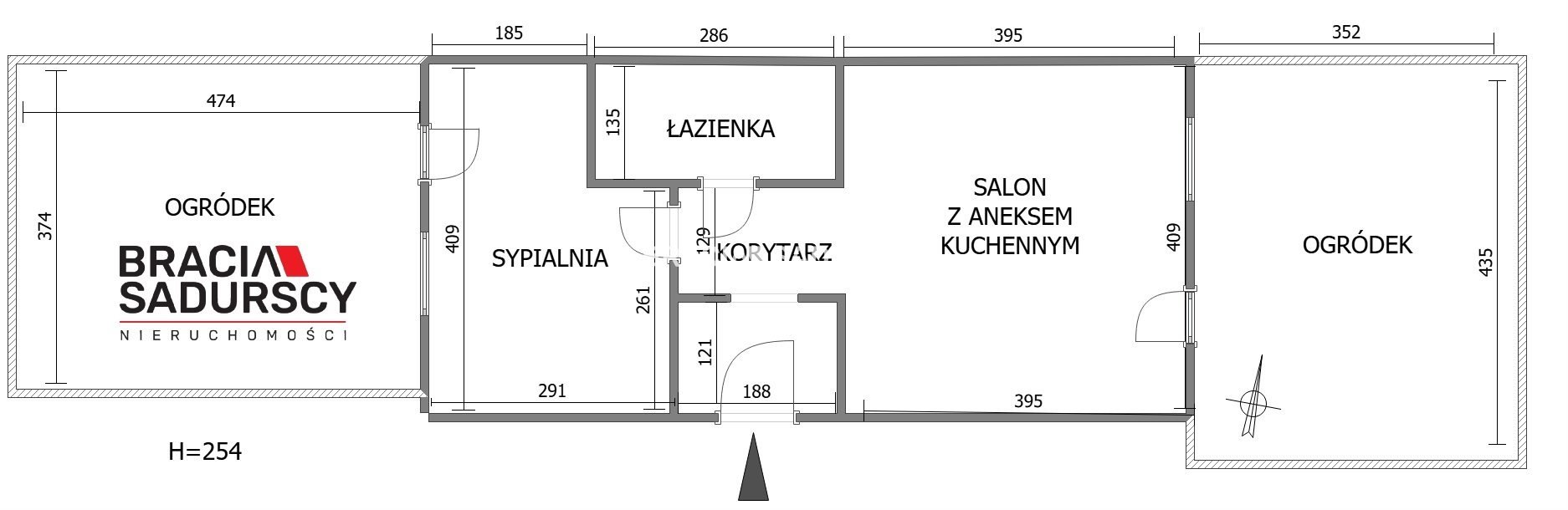 Mieszkanie dwupokojowe na wynajem Kraków, Bieżanów-Prokocim, Złocień, Henryka i Karola Czeczów  36m2 Foto 13