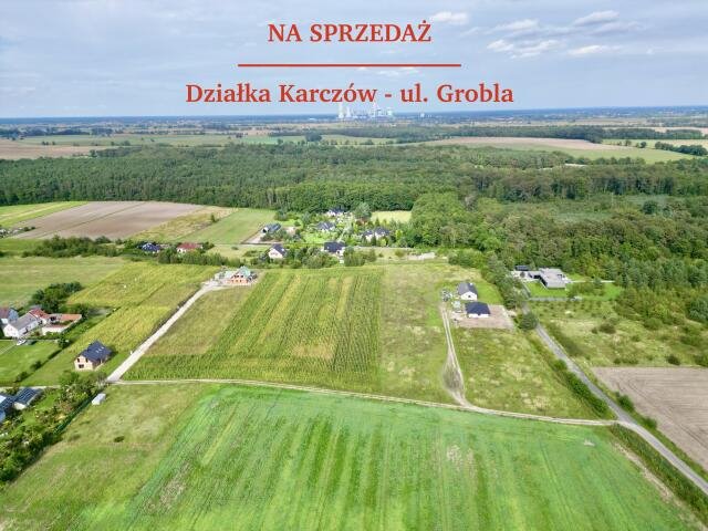 Działka budowlana na sprzedaż Karczów, Grobla  1 507m2 Foto 1