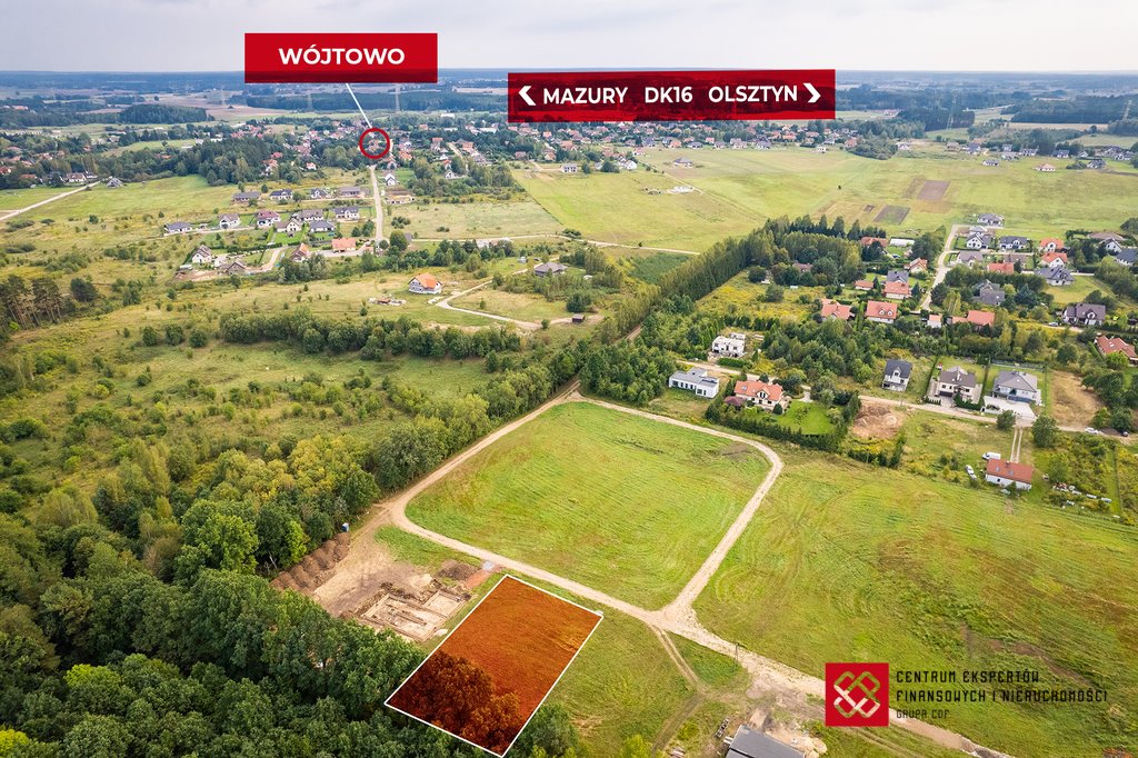 Działka budowlana na sprzedaż Nikielkowo  1 389m2 Foto 3