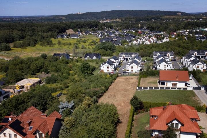 Na sprzedaż działka 1473 m² z pozwoleniem na nowoczesny dom w Krakowie Kraków, Dębniki, Unruga, Józefa  1 473m2 Foto 1