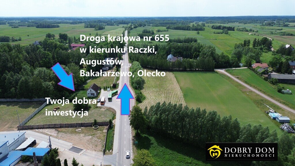 Inwestycja pod działalność przy trasie Via Baltica, 90 m2 Suwałki  90m2 Foto 1