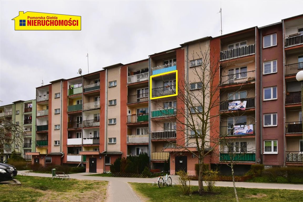Mieszkanie trzypokojowe na sprzedaż Szczecinek, Budowlanych  63m2 Foto 1