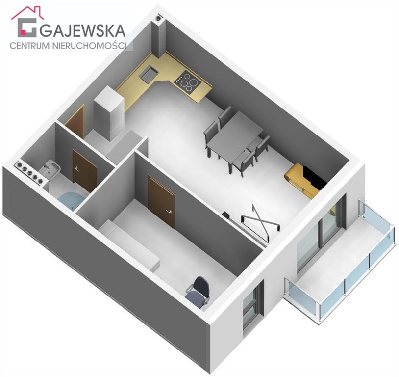 Zapraszam do nowoczesnego 2-pokojowego mieszkania 41,46 m² w Pile Piła  61m2 Foto 1