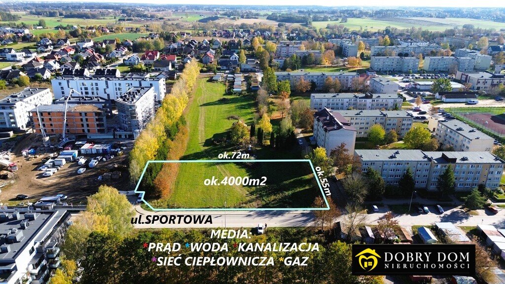 Działka 4000 m² z możliwością powiększenia do 14 640 m² Choroszcz  4 000m2 Foto 1