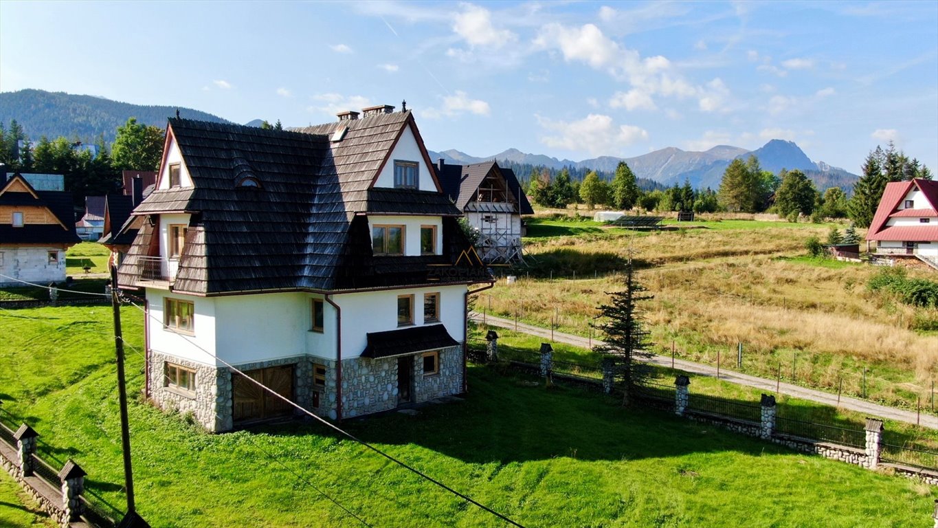 Widok na Tatry! 300 m² dom w Zakopanem, surowy, z dużą działką Zakopane  300m2 Foto 1