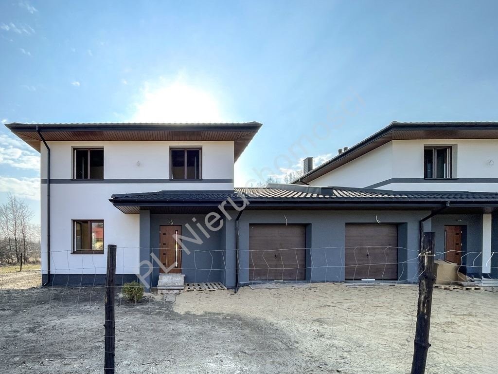 Nowoczesny dom bliźniak 161 m2 z garażem, stan do wykończenia Żyrardów  161m2 Foto 1