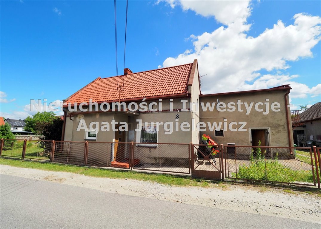 Dom z dużym potencjałem na działce 1300 m2 w Dobrzykowicach. Dobrzykowice  86m2 Foto 1