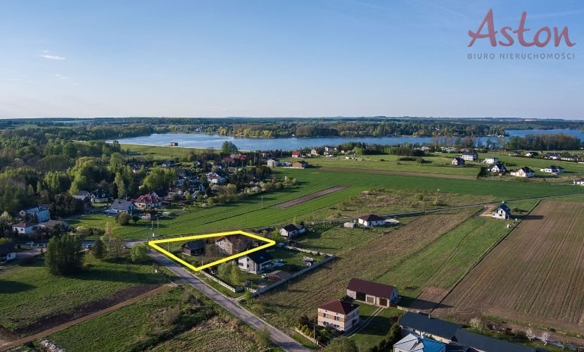 Działka z domem 150 m2, las, jezioro, media, do wykończenia Przeczyce  150m2 Foto 1