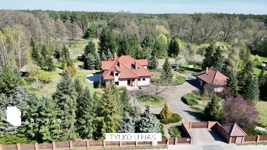 Ekskluzywna willa 380 m² na dużej działce z lasem - polecam! Borówiec  381m2 Foto 1