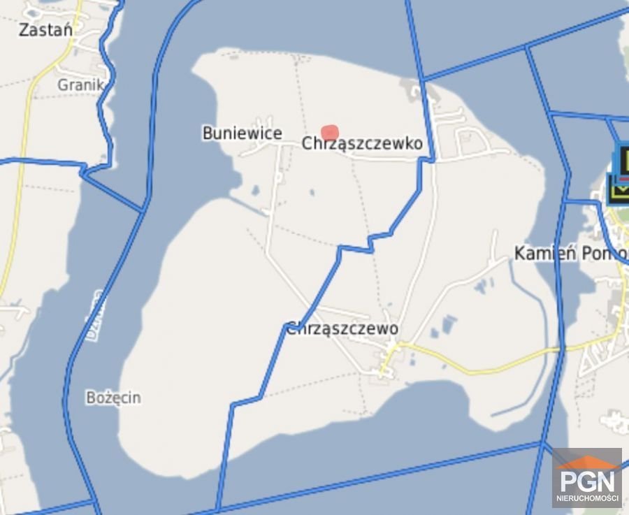 Do sprzedania działka 2002 m² w Buniewicach z dostępem do rzeki Buniewice  2 002m2 Foto 1