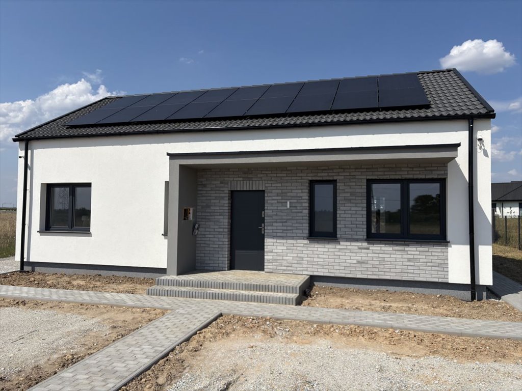 Nowoczesny dom 110 m² z poddaszem, ogrzewaniem podłogowym polecam Konarskie  110m2 Foto 1