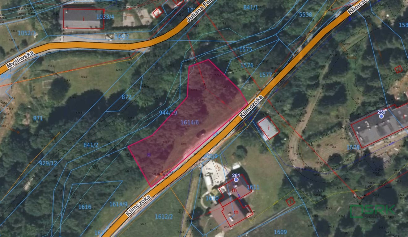 Działka 1324 m² w Bystrej przy ul. Klimczoka - polecam! Bystra, Bystra, Klimczoka  1 324m2 Foto 1