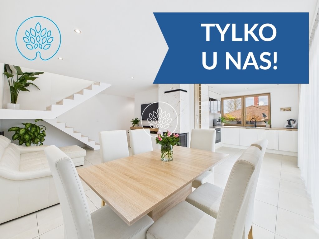 Nowoczesny dom z kominkiem, ogrzewaniem podłogowym i dużą działką Murowaniec  121m2 Foto 1