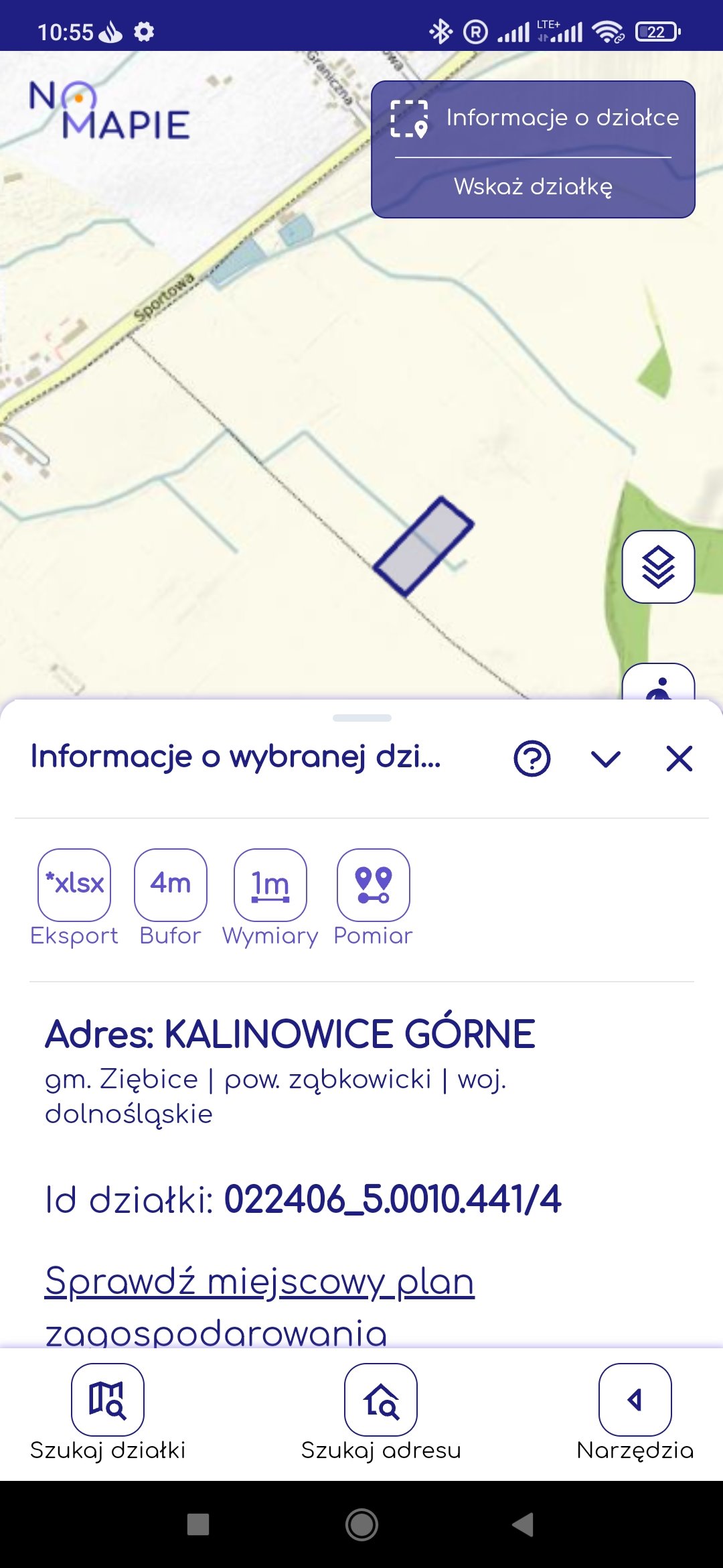 Działka rolna na sprzedaż Ziębice, obreb Kalinowice Górne działka numer 441/4  12 400m2 Foto 1