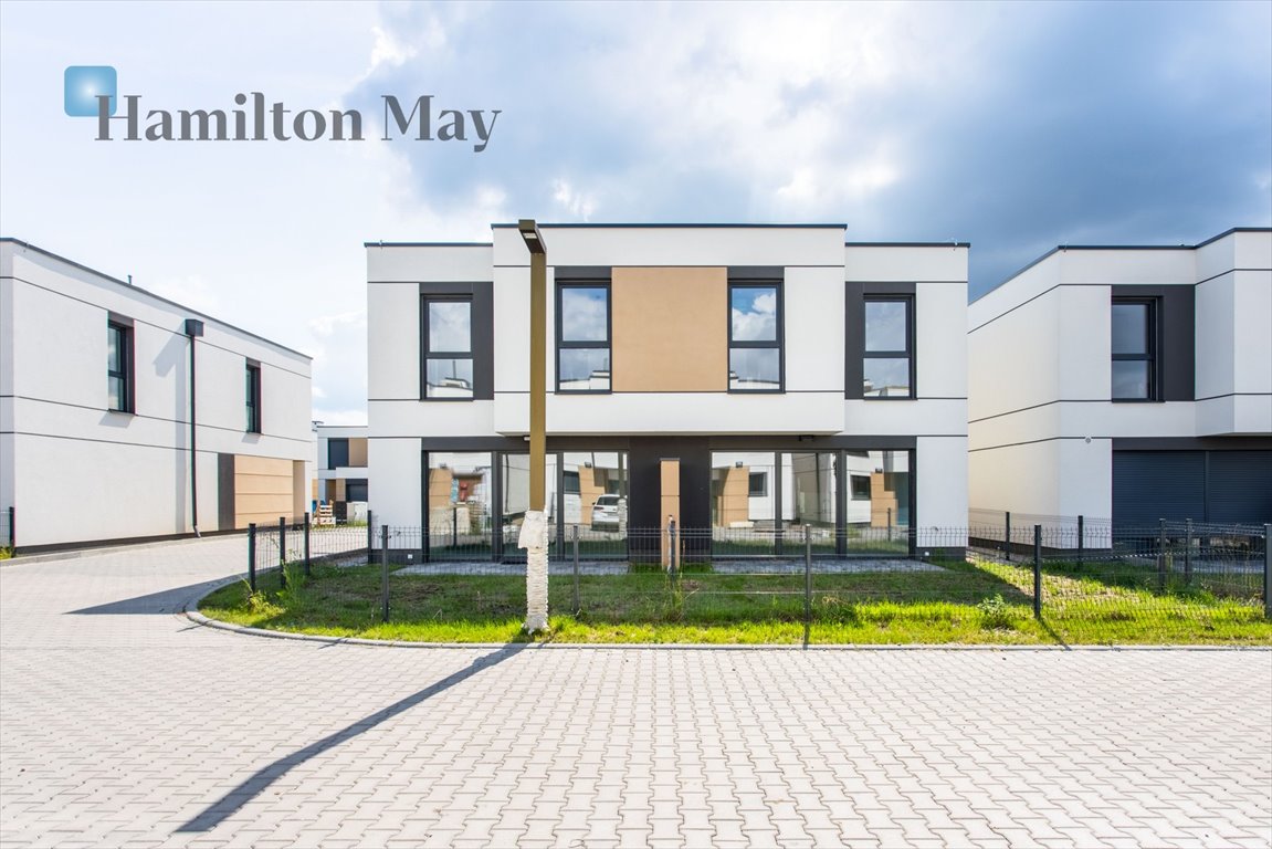 Nowoczesny bliźniak 125m² z ogrodem i garażem - polecam! Wrocław, Psie Pole, Kminkowa  126m2 Foto 1