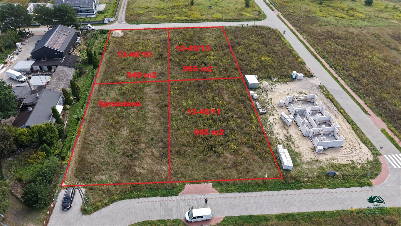 Działka budowlana na sprzedaż Łazieniec  948m2 Foto 1