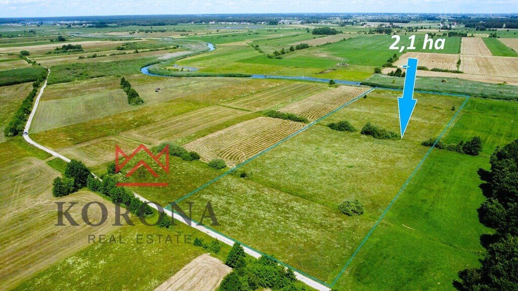Sprzedam działkę rolną 8,26 ha w Grajewie z dobrą kulturą gruntów Grajewo  82 598m2 Foto 1