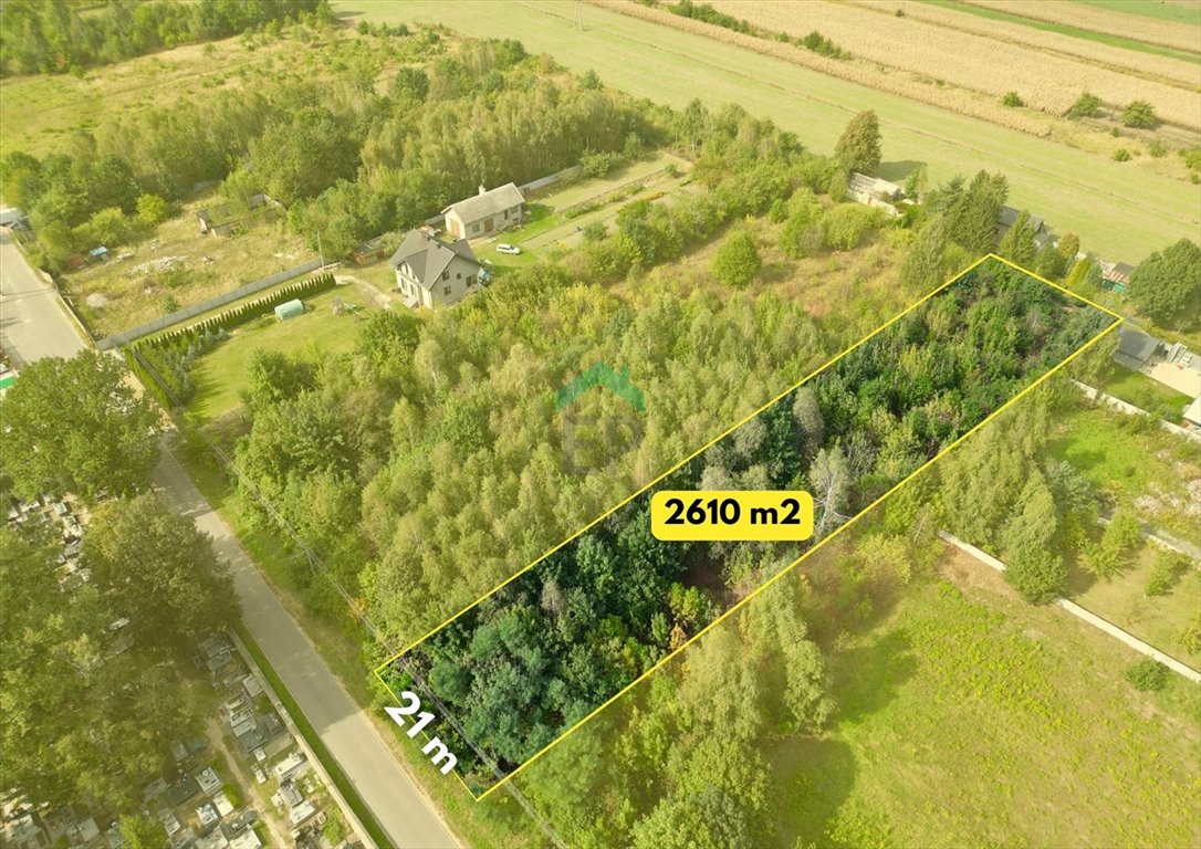 Działka budowlana na sprzedaż Rędziny  2 610m2 Foto 2