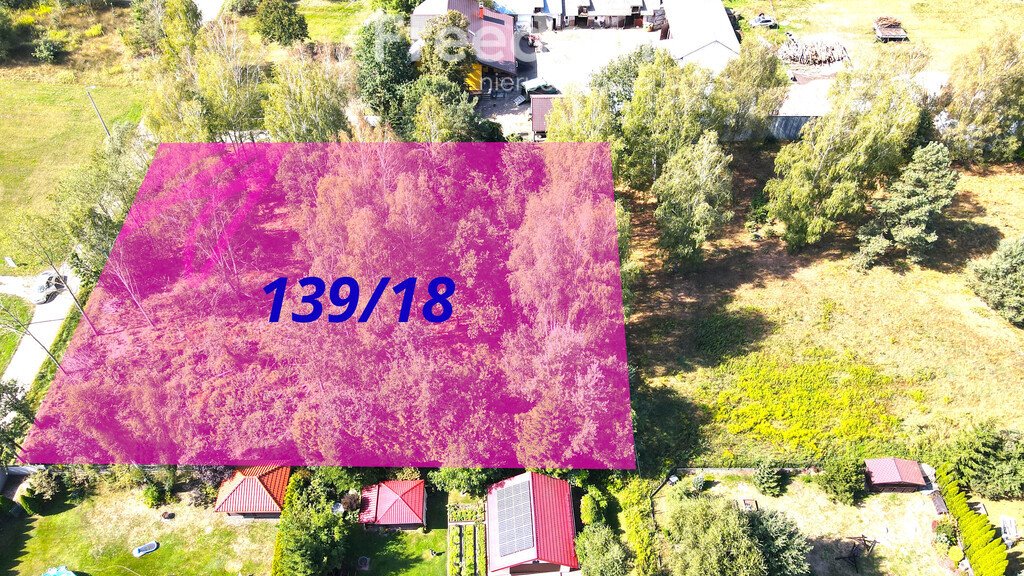 Działka budowlana na sprzedaż Cięciwa, Brzozowa  1 445m2 Foto 1