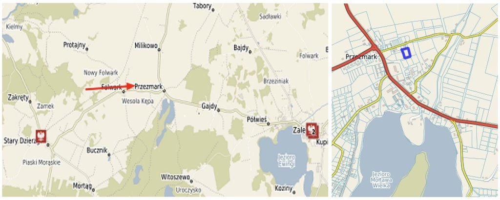 Do sprzedania działka 2074 m² z przeznaczeniem na działalność gospodarczą Przezmark  2 074m2 Foto 1