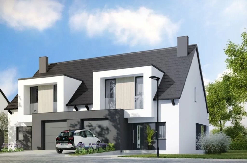 Nowoczesny dom z pompą ciepła, 143 m2, blisko Poznania Gruszczyn, Juliana Tuwima  143m2 Foto 1