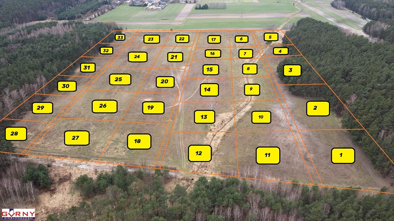 Działka 3000 m² w Polichnie - dostęp do strumyka i lasu Polichno, Budy  3 000m2 Foto 1
