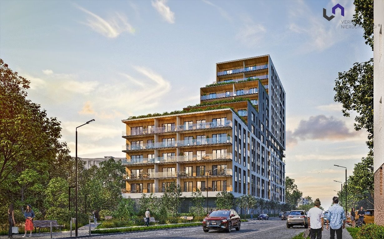 Nowoczesne 1 pokój z balkonem, wysoki standard, blisko centrum Katowice, Centrum, Katowicka  30m2 Foto 1