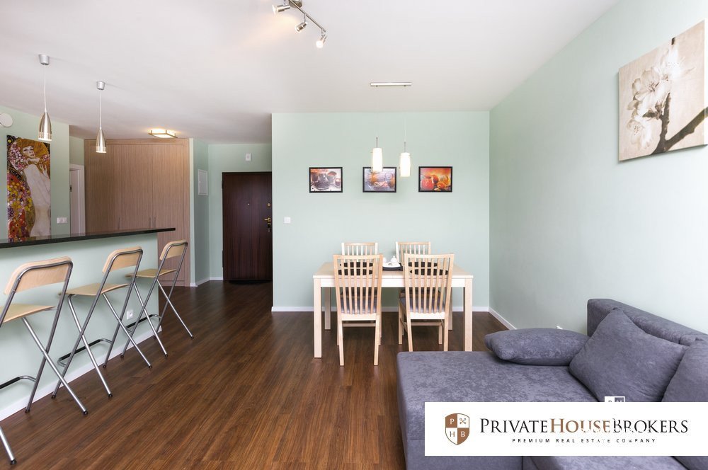 Ekskluzywny apartament 58 m² (balkon, garaż) w Garden Residence Kraków, Podgórze, Przemysłowa  58m2 Foto 1