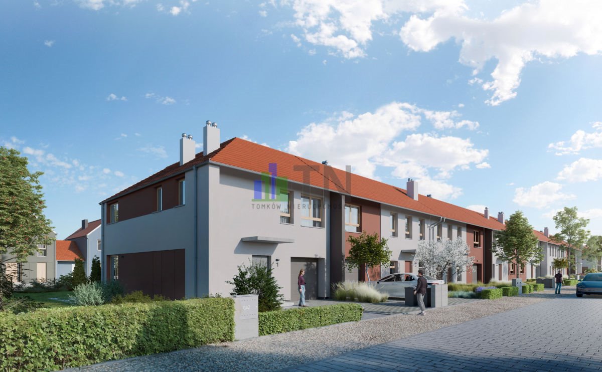 Nowoczesny dom szeregowy z wysokim standardem, bez prowizji! Dobrzykowice  118m2 Foto 1