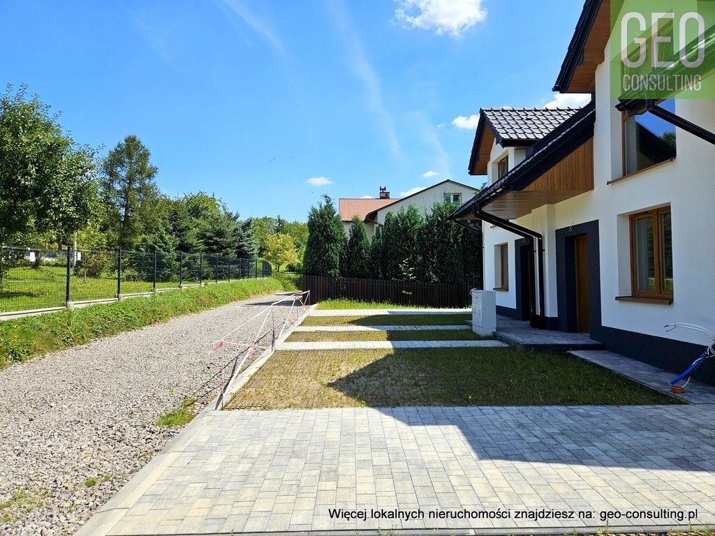 Dom na sprzedaż Zabierzów, Gotowe domy zabudowa bliźniacza Więckowice pod Krakowem B7 (prawa połówka)  102m2 Foto 2