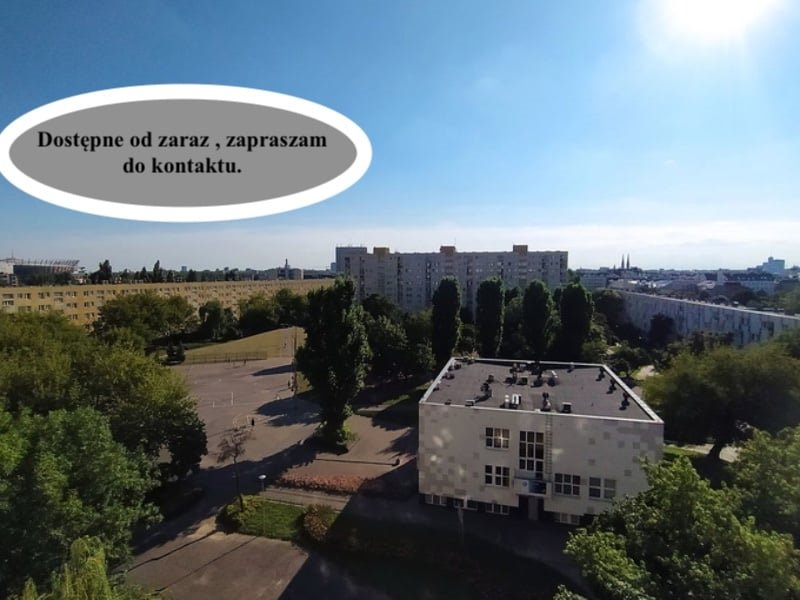 Kawalerka z panoramicznym widokiem na Warszawę i balkonem Warszawa, Praga-Północ, Szmulowizna, Tadeusza Korsaka 1  30m2 Foto 1