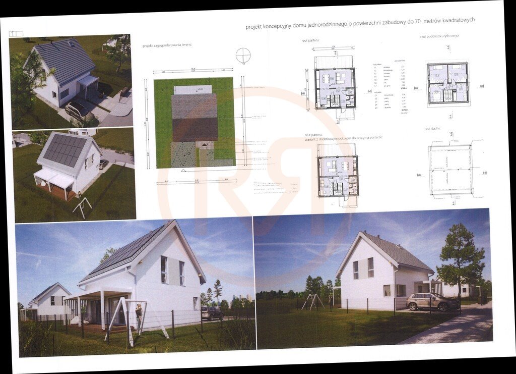 Działka 3 323 m² z warunkami zabudowy w Krzywym Krzywe  3 323m2 Foto 1