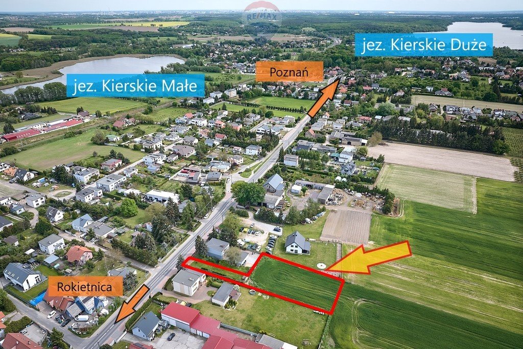 Działka budowlana na sprzedaż Kiekrz, Kierska  1 548m2 Foto 3