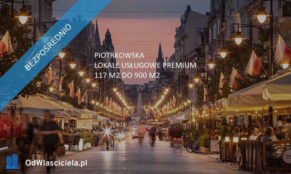 Lokal użytkowy na sprzedaż Łódź, Śródmieście, Piotrkowska  117m2 Foto 1