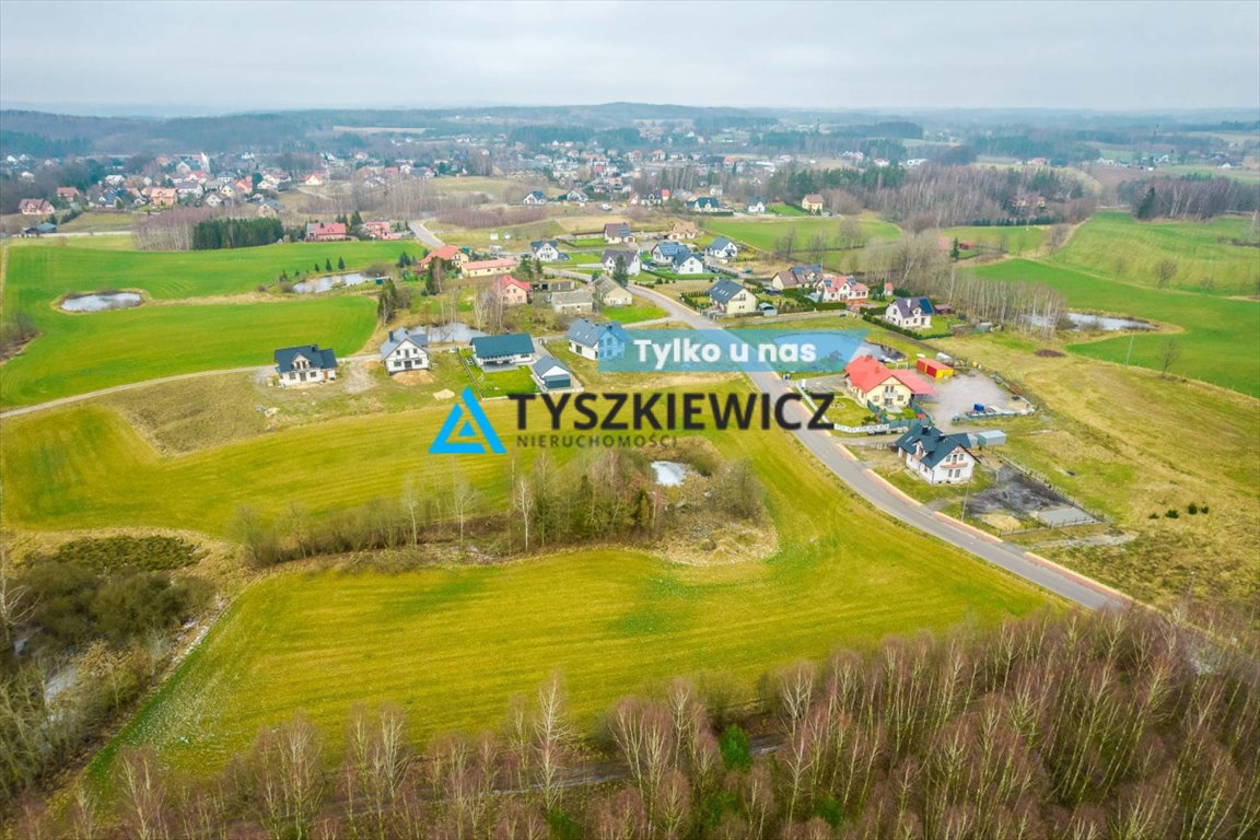Działka 1004 m² blisko lasu, gotowa pod budowę Nowa Karczma  1 004m2 Foto 1