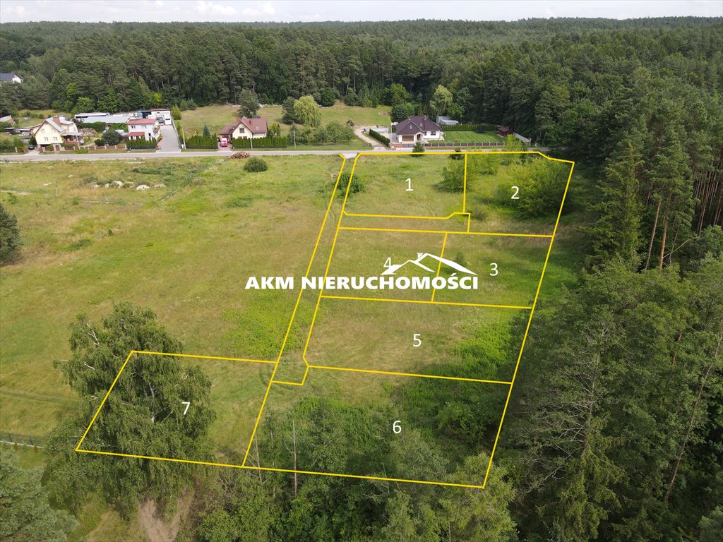 Działka 1100 m² pod dom w spokojnej okolicy Ryjewo Ryjewo  1 100m2 Foto 1