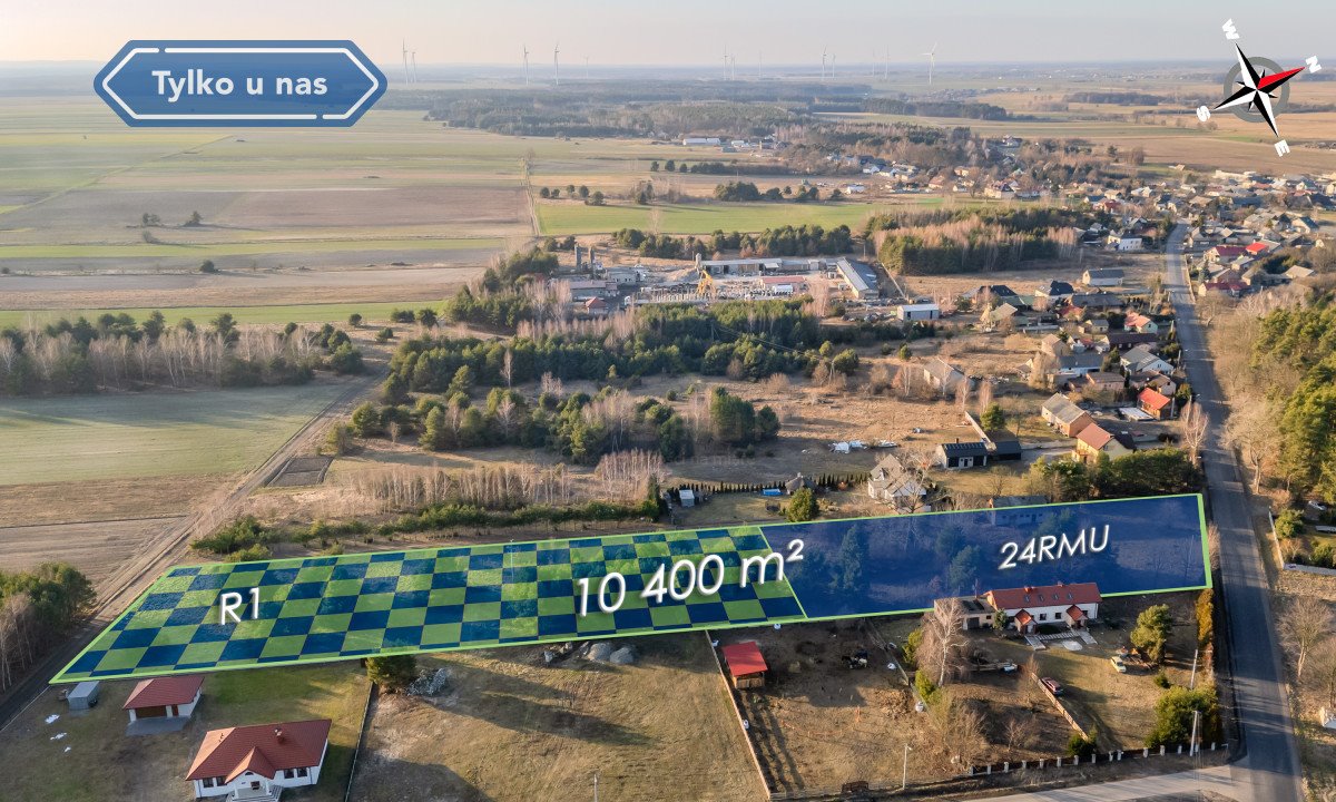 Działka przemysłowo-handlowa na sprzedaż Podlesie  10 400m2 Foto 4