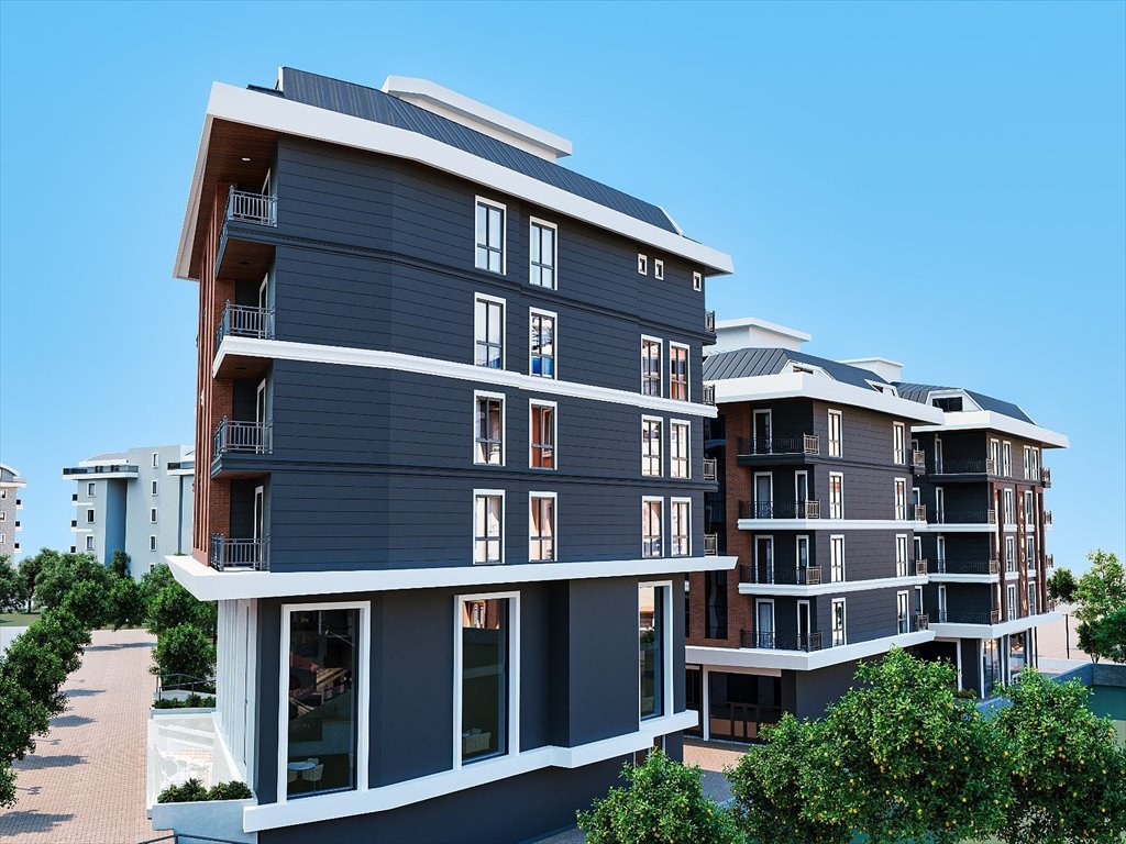 Widok na morze i miasto! Nowoczesny apartament 45 m² Turcja, Alanya, Kadıpaşa, Alanya, Antalya  45m2 Foto 1
