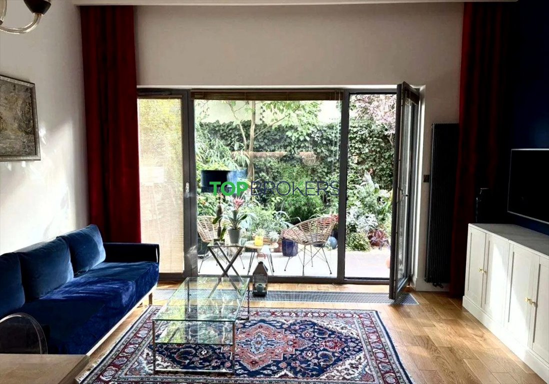 Nowoczesne 2-pokojowe mieszkanie z tarasem i ogrodem Warszawa, Śródmieście Solec, Fabryczna  50m2 Foto 1