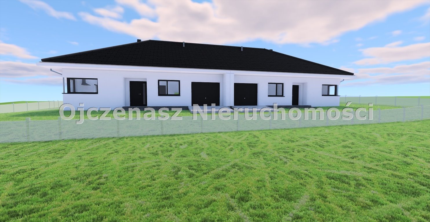 Na sprzedaż nowoczesny dom bliźniaczy 130 m² z działką 450 m² Bydgoszcz, Opławiec  130m2 Foto 1