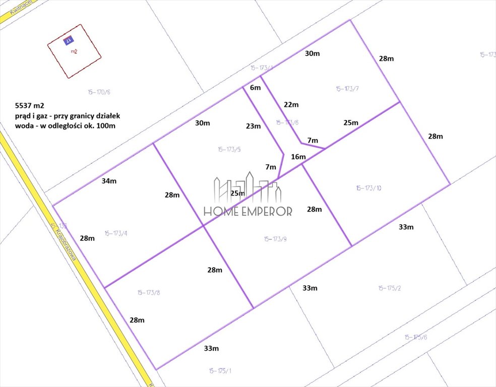 Działka budowlana na sprzedaż Majdan, Krajobrazowa  5 537m2 Foto 1