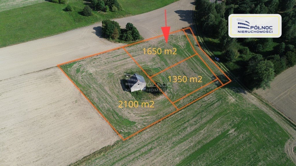 Działka budowlana na sprzedaż Suszki  1 650m2 Foto 1