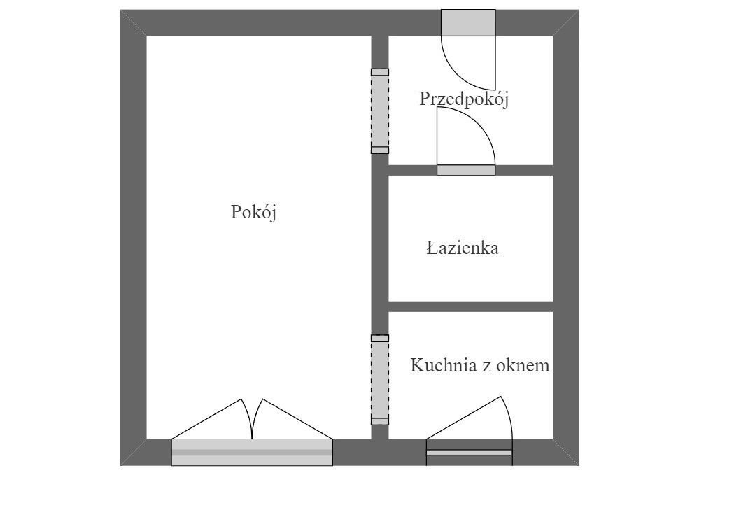 Kawalerka na sprzedaż Warszawa, Bielany Wrzeciono, Antyczna  28m2 Foto 10